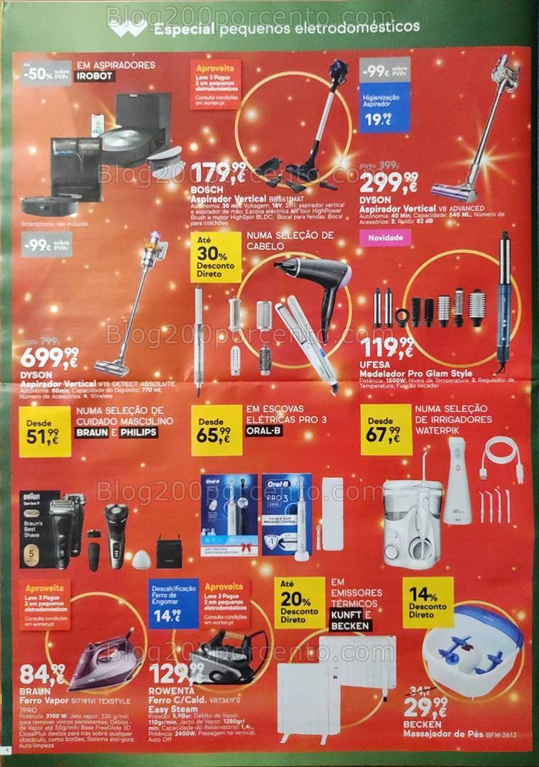 Antevisão Folheto WORTEN Promoções de 17 a 25 dezembro