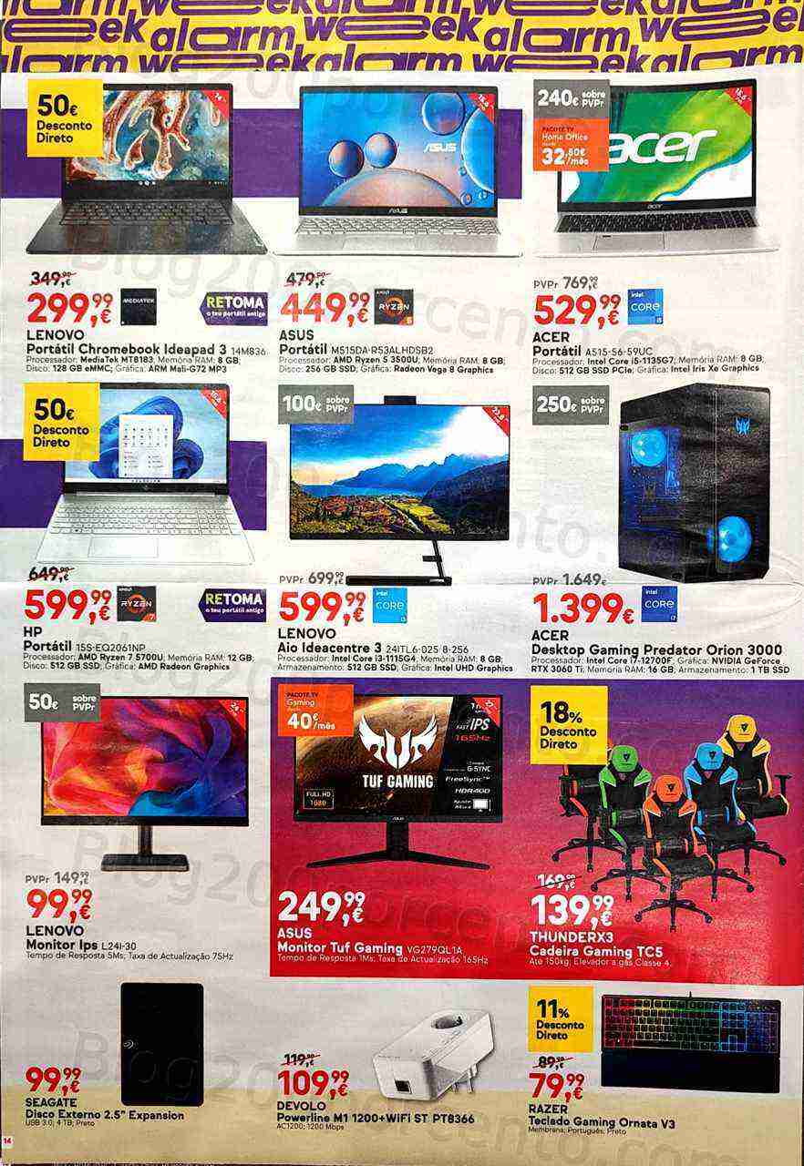 Antevisão Folheto WORTEN Promoções até 17 abril