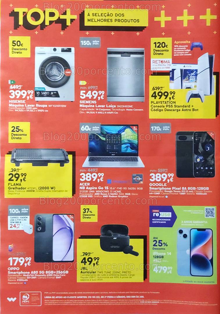 Antevisão Folheto WORTEN Promoções de 18 a 24 março