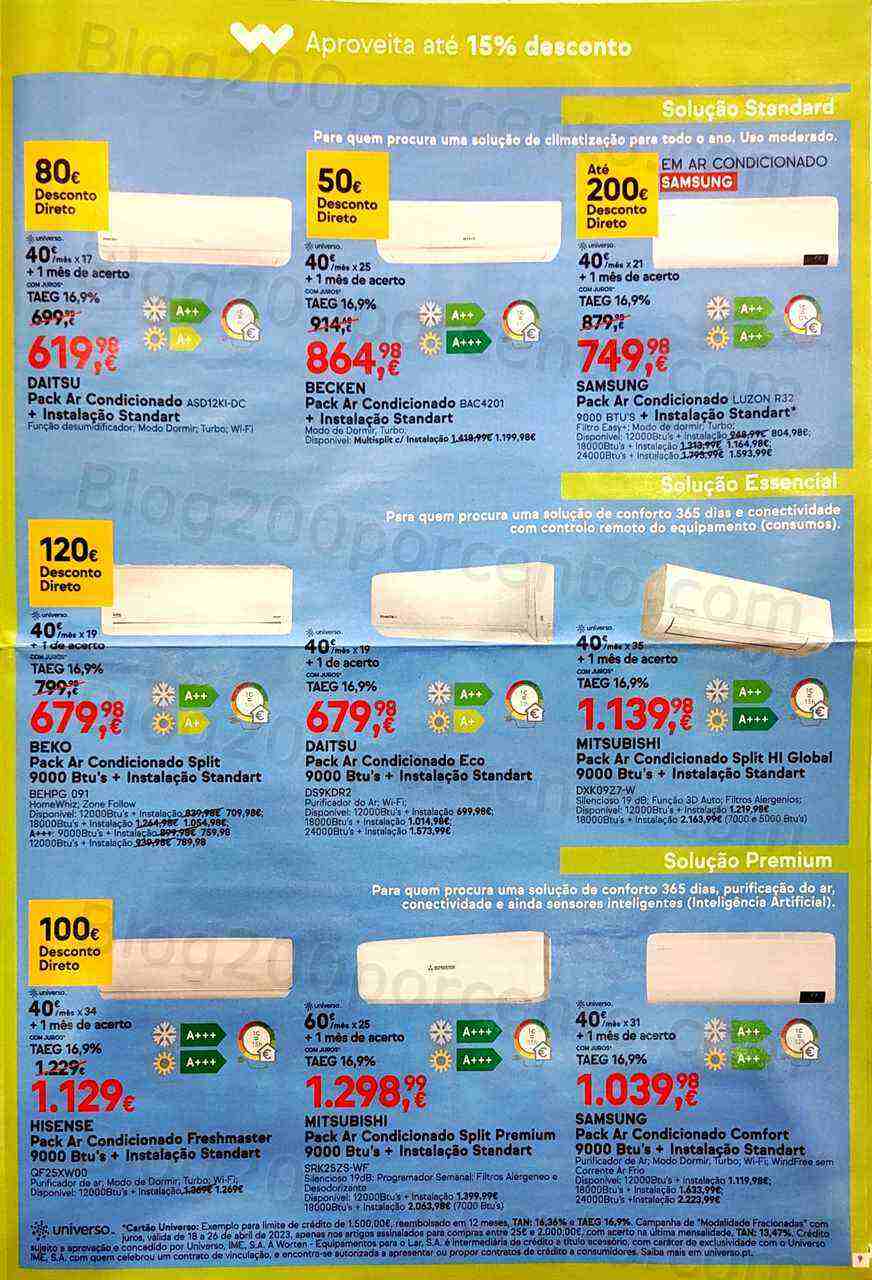 Antevisão Folheto WORTEN Promoções de 18 a 26 abril