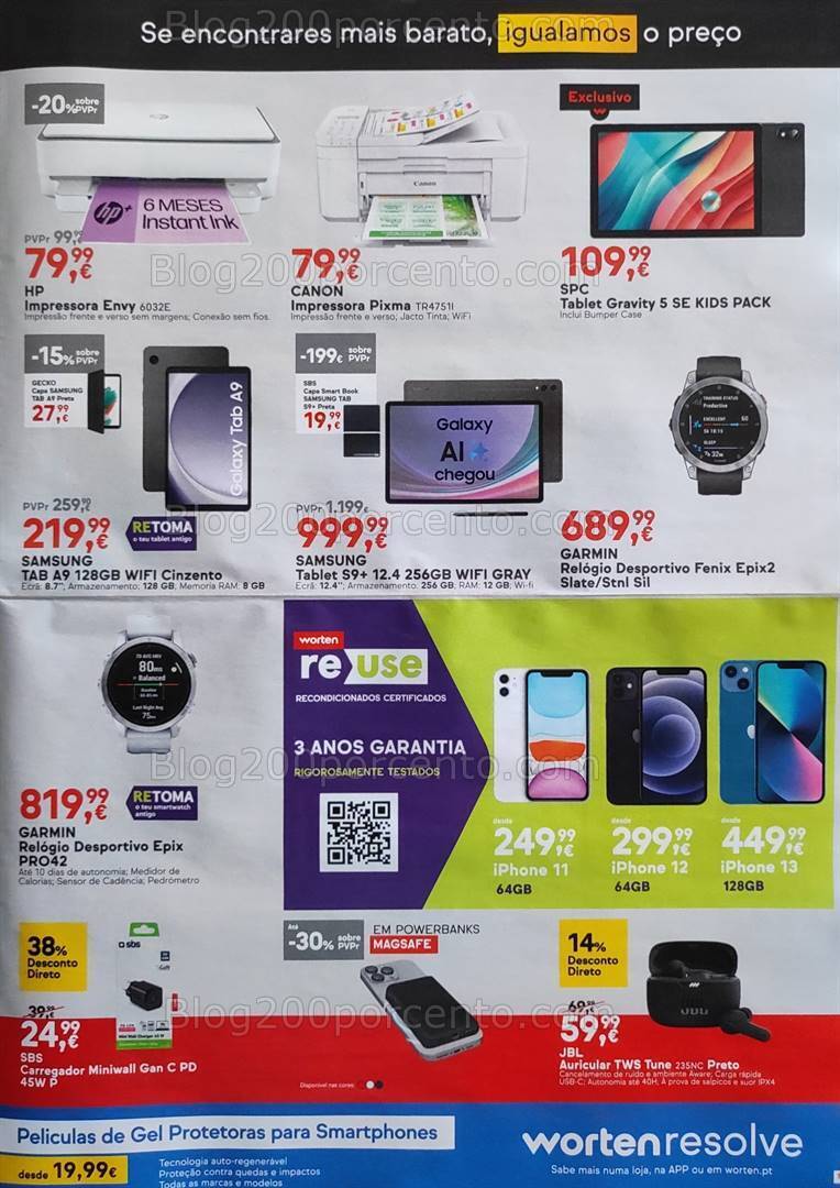 Antevisão Folheto WORTEN Promoções até 8 julho