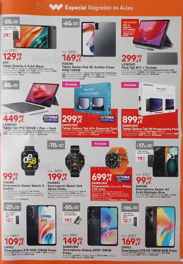 Antevisão Folheto WORTEN Promoções de 20 a 28 agosto