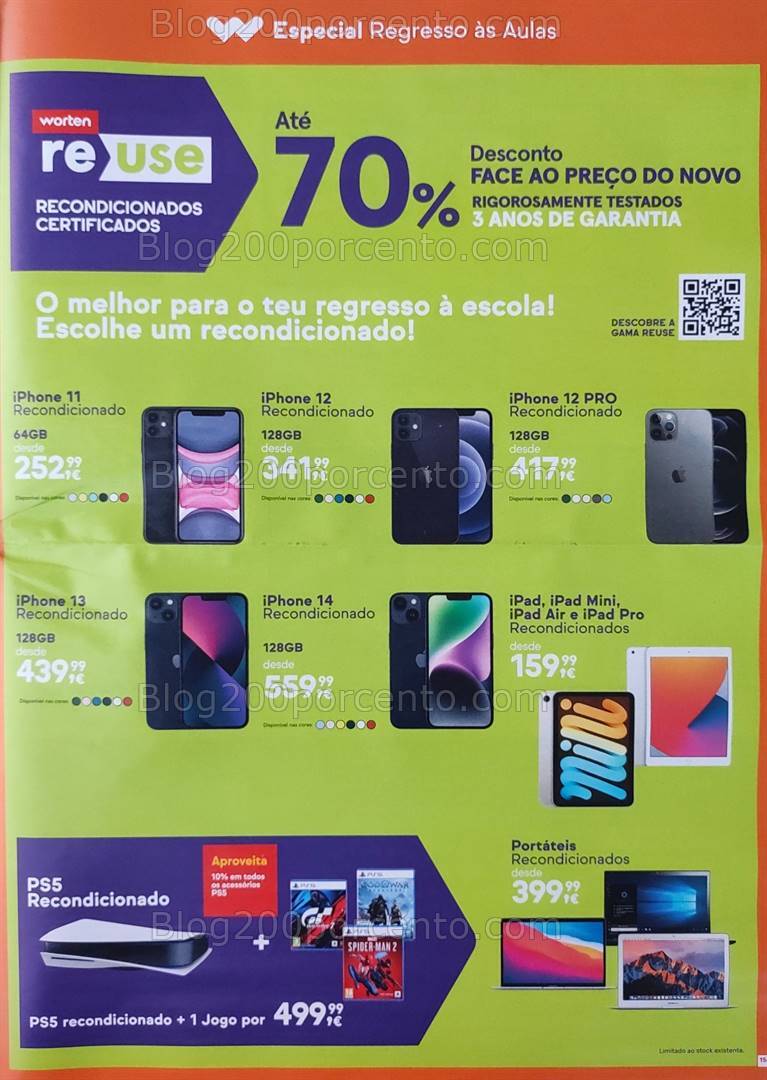 Antevisão Folheto WORTEN Promoções de 20 a 28 agosto