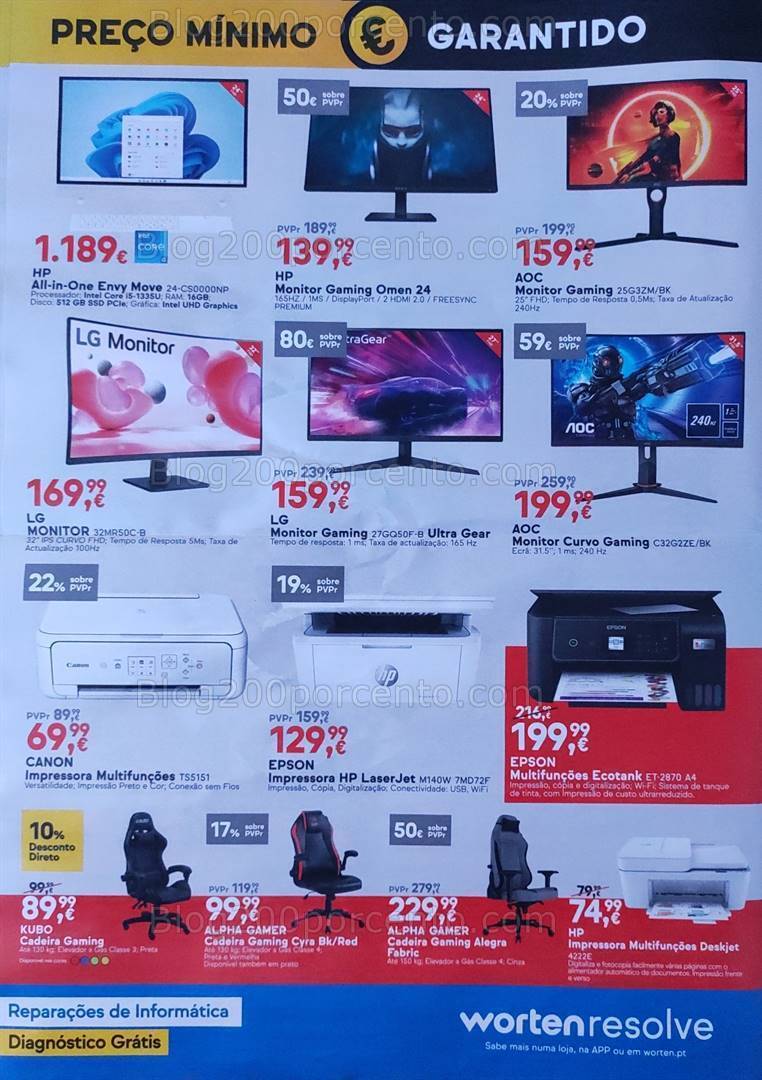 Antevisão Folheto WORTEN Promoções de 21 a 29 maio