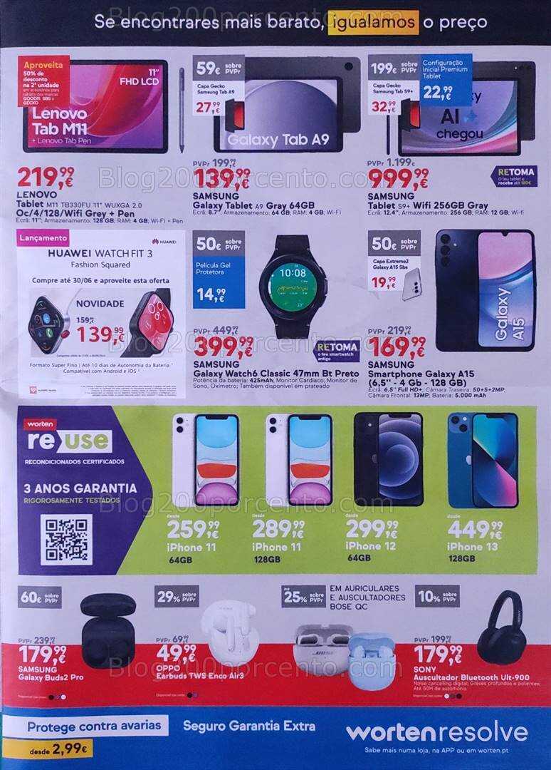 Antevisão Folheto WORTEN Promoções de 21 a 29 maio