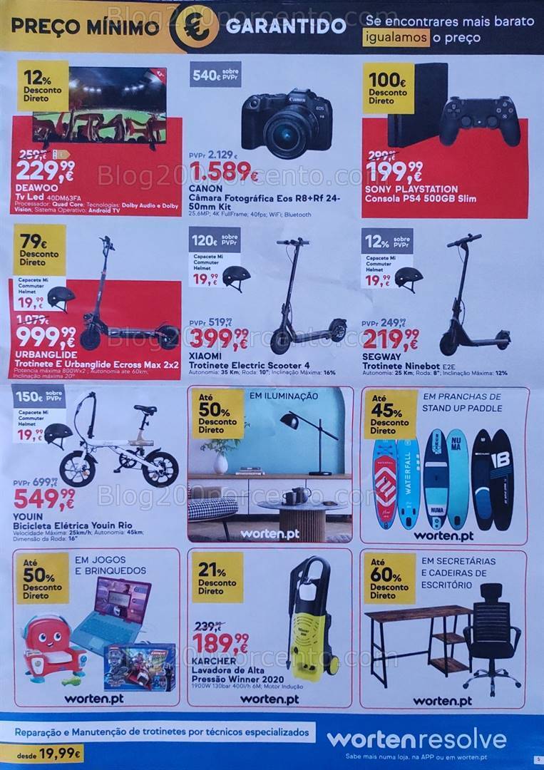 Antevisão Folheto WORTEN Promoções de 21 a 29 maio
