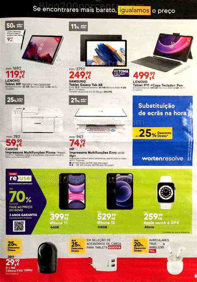 Antevisão Folheto WORTEN Promoções de 22 a 28 junho