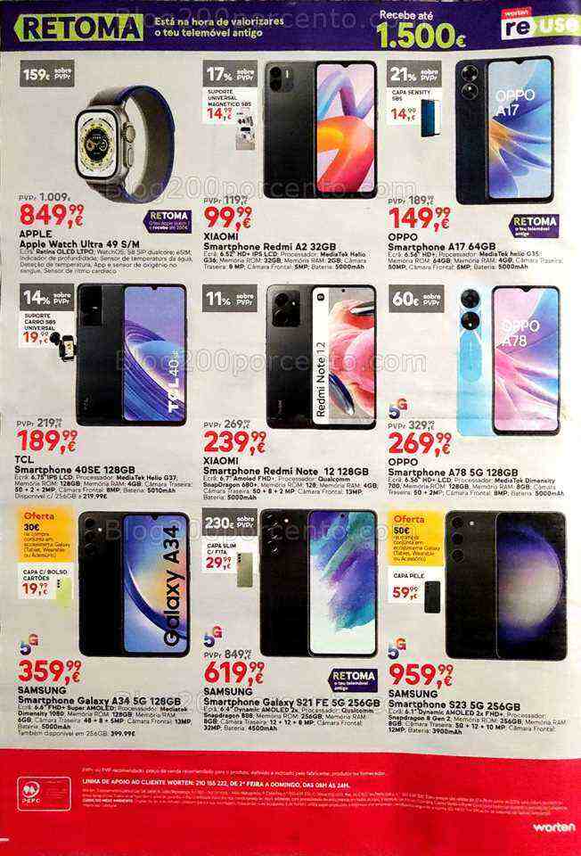 Antevisão Folheto WORTEN Promoções de 22 a 28 junho