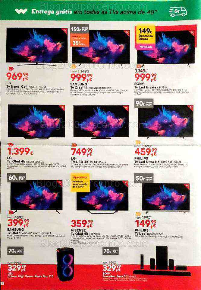 Antevisão Folheto WORTEN Promoções de 22 a 28 junho