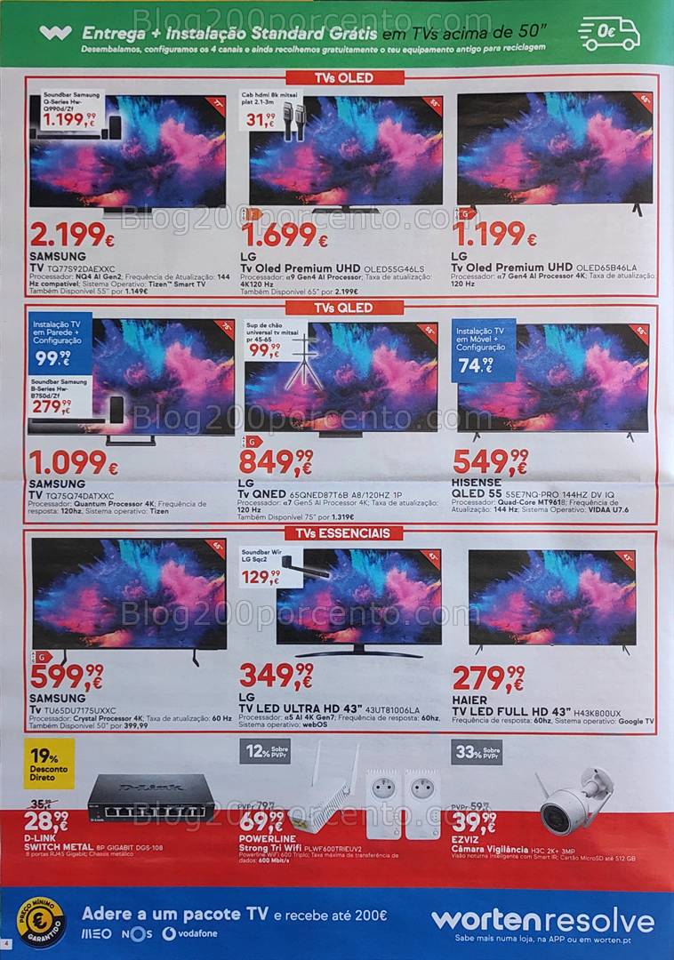 Antevisão Folheto WORTEN Promoções de 25 a 31 março