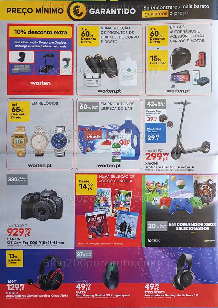 Antevisão Folheto WORTEN Promoções de 25 a 31 março