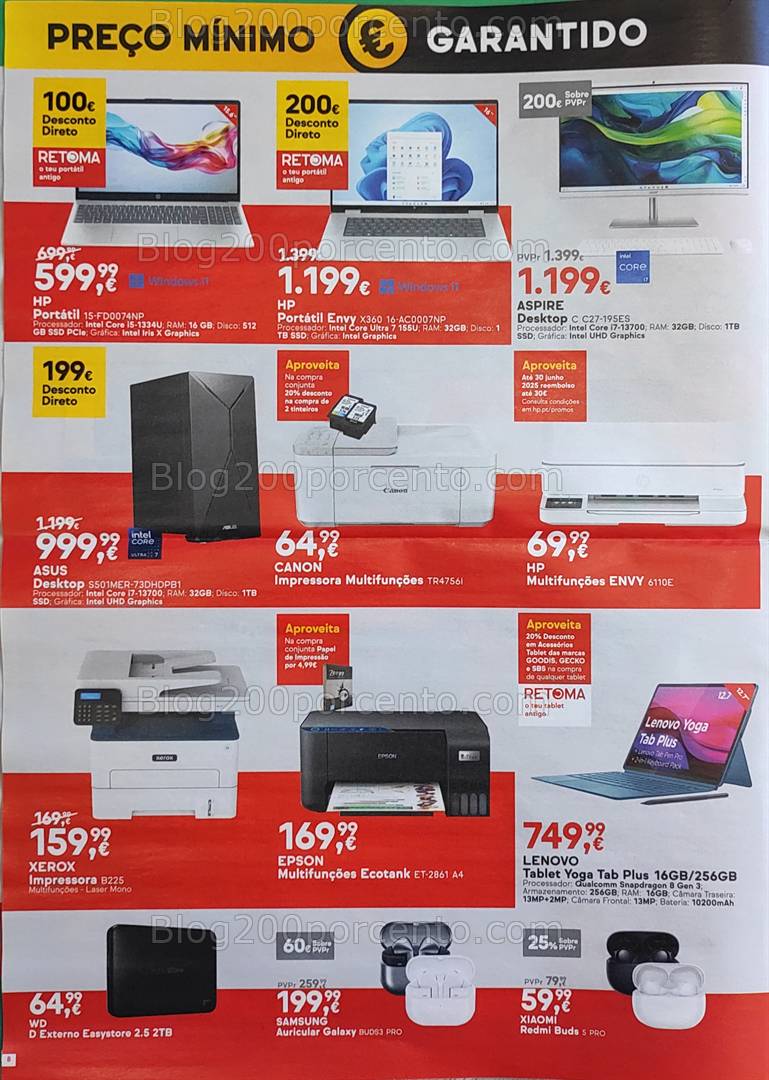 Antevisão Folheto WORTEN Promoções de 25 a 31 março