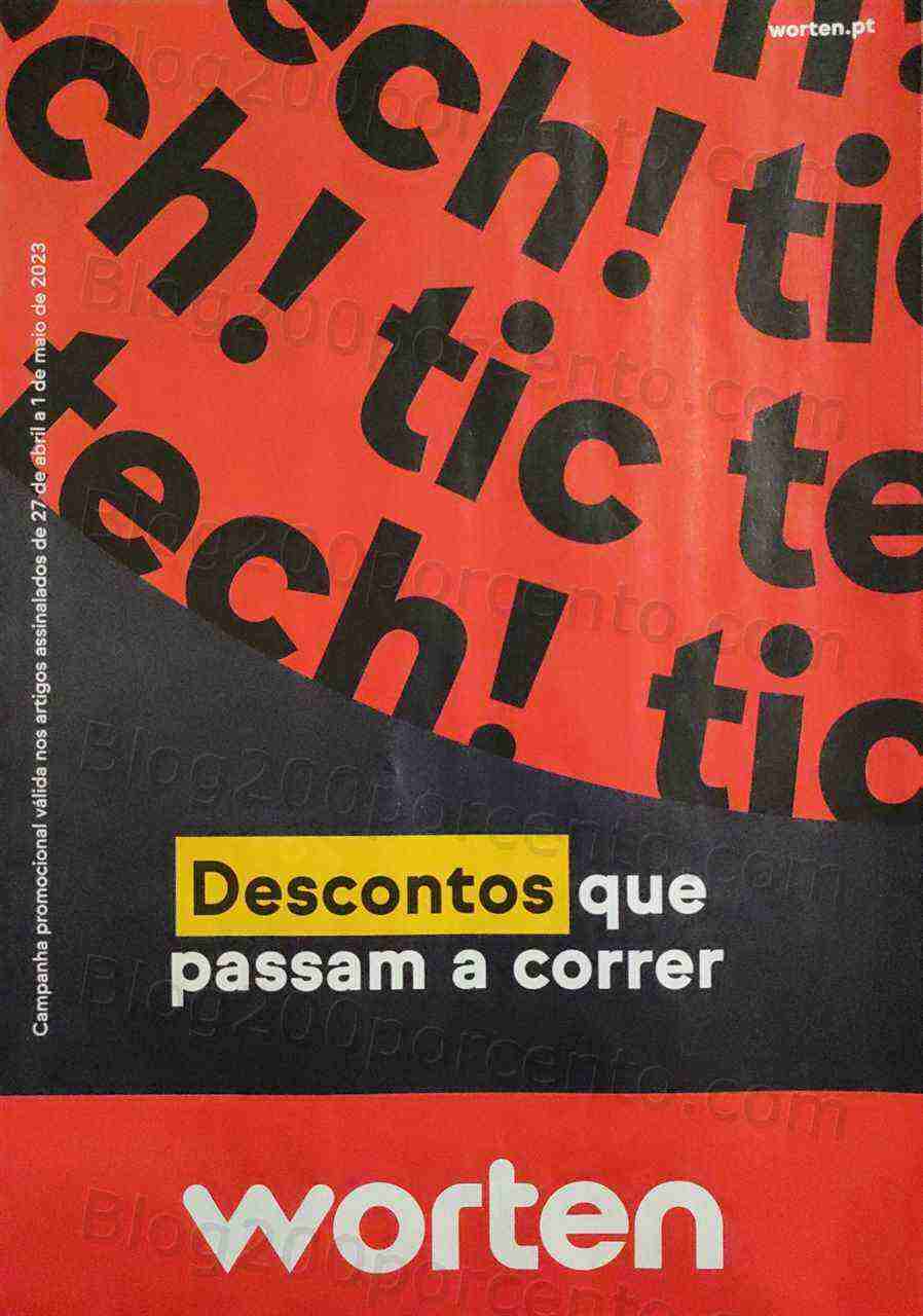 Antevisão Folheto WORTEN Promoções de 27 abril a 1 maio