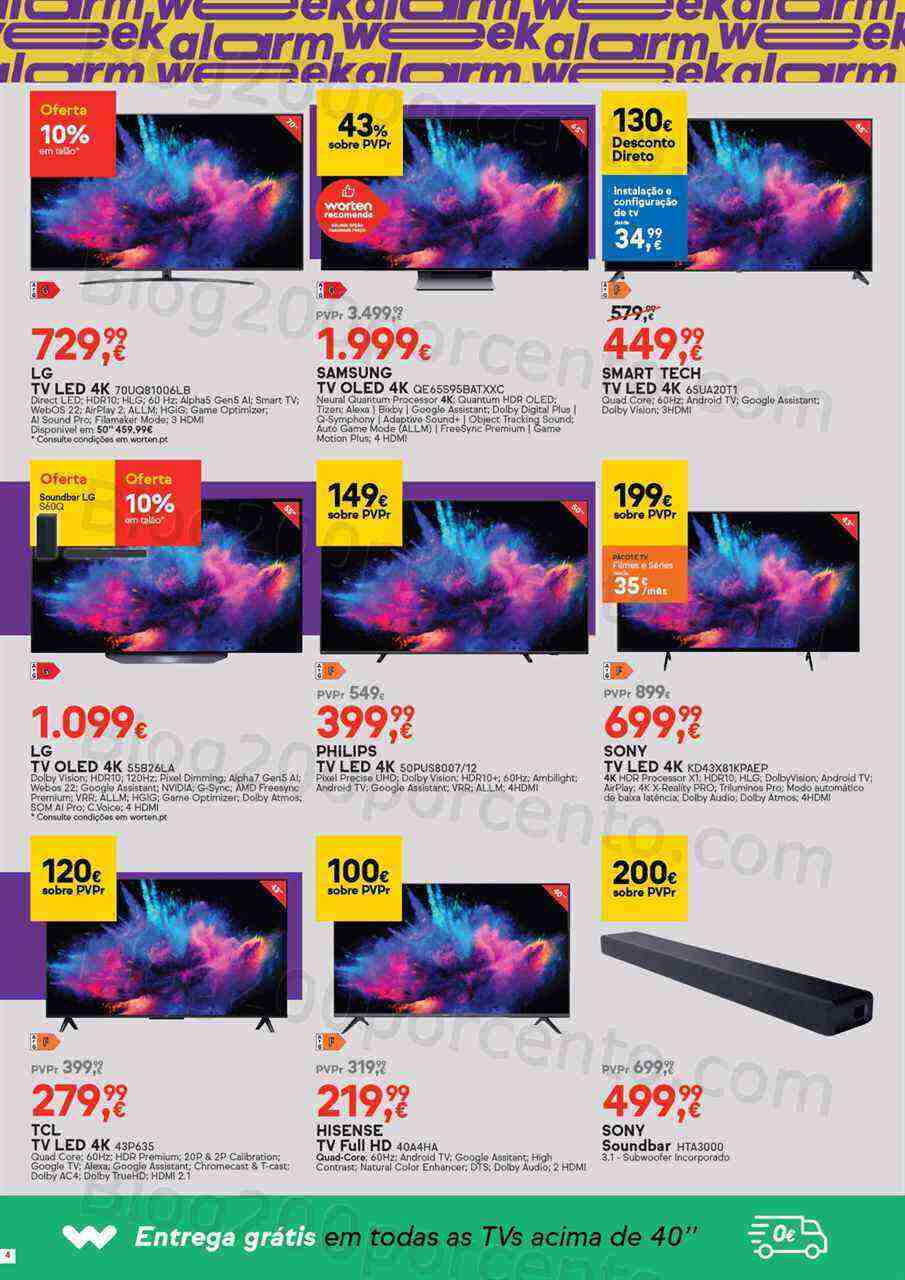 Antevisão Folheto WORTEN Promoções de 28 fevereiro a 6 março