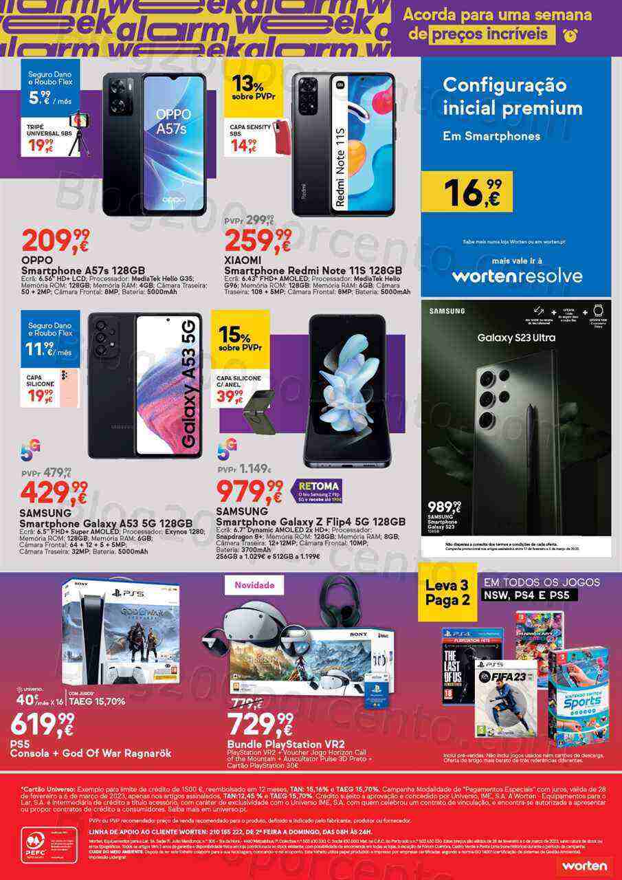 Antevisão Folheto WORTEN Promoções de 28 fevereiro a 6 março