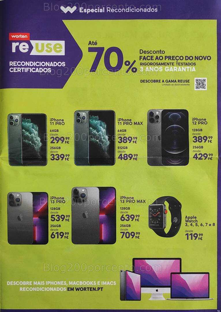 Antevisão Folheto WORTEN Promoções de 3 a 10 junho