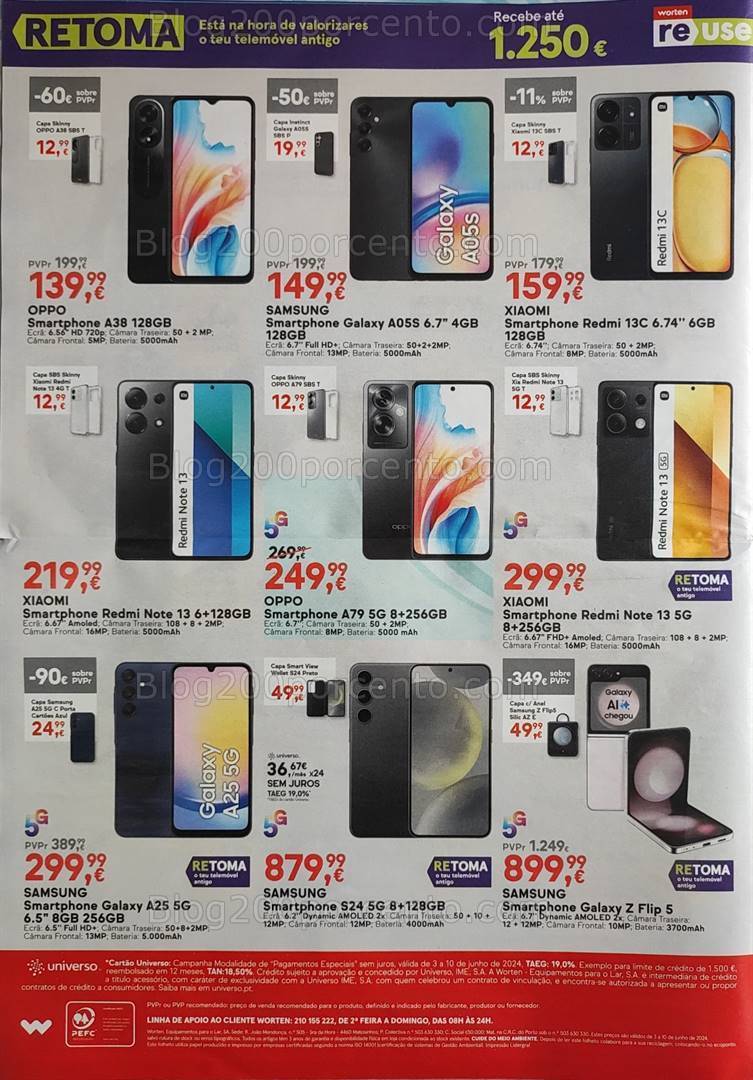 Antevisão Folheto WORTEN Promoções de 3 a 10 junho