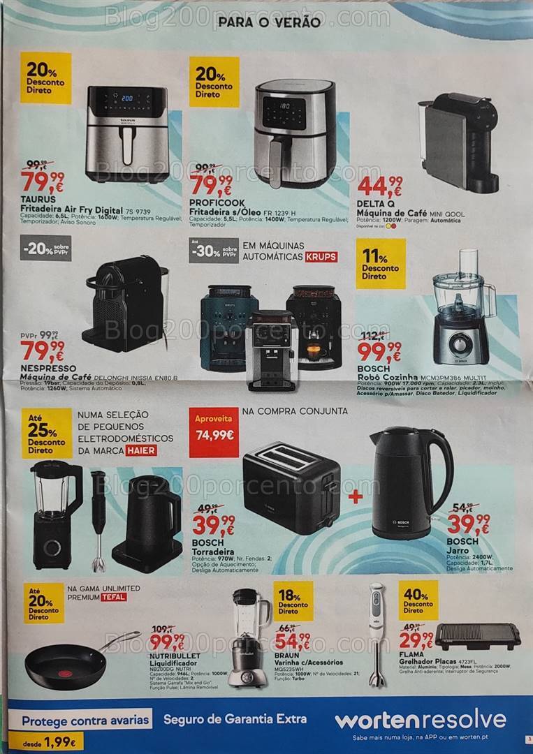 Antevisão Folheto WORTEN Promoções de 3 a 10 junho