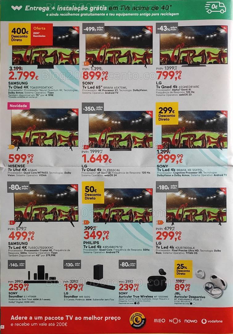 Antevisão Folheto WORTEN Promoções de 3 a 10 junho