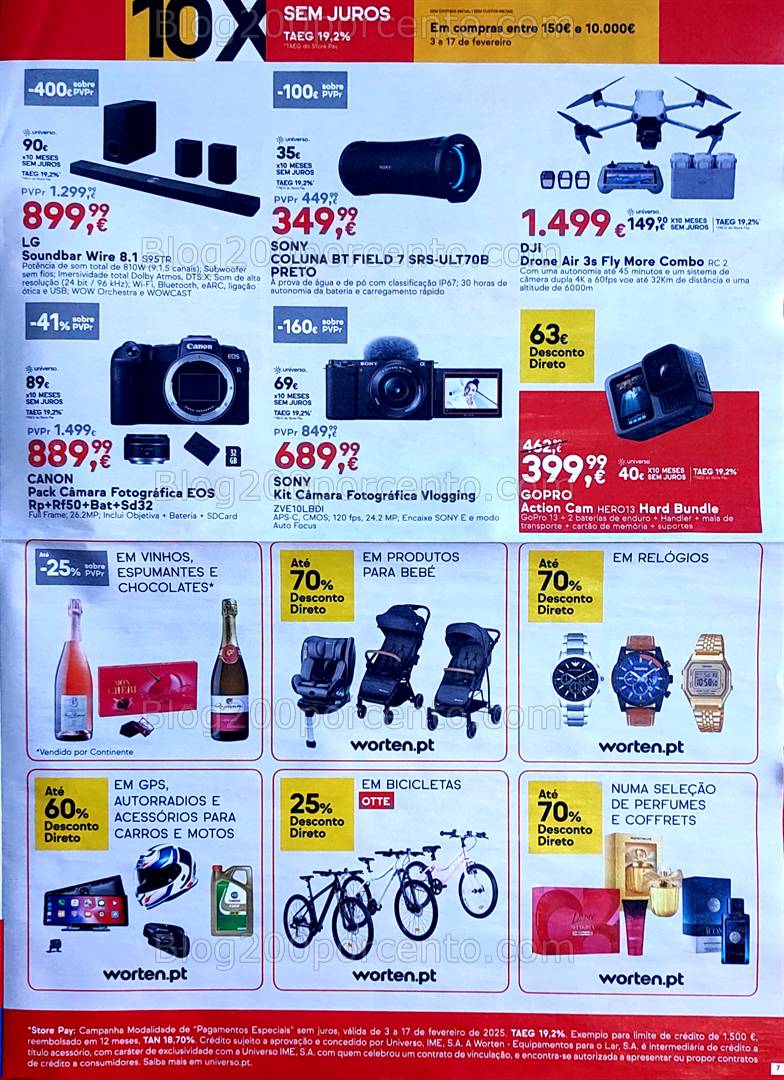 Antevisão Folheto WORTEN Promoções de 3 a 17 fevereiro