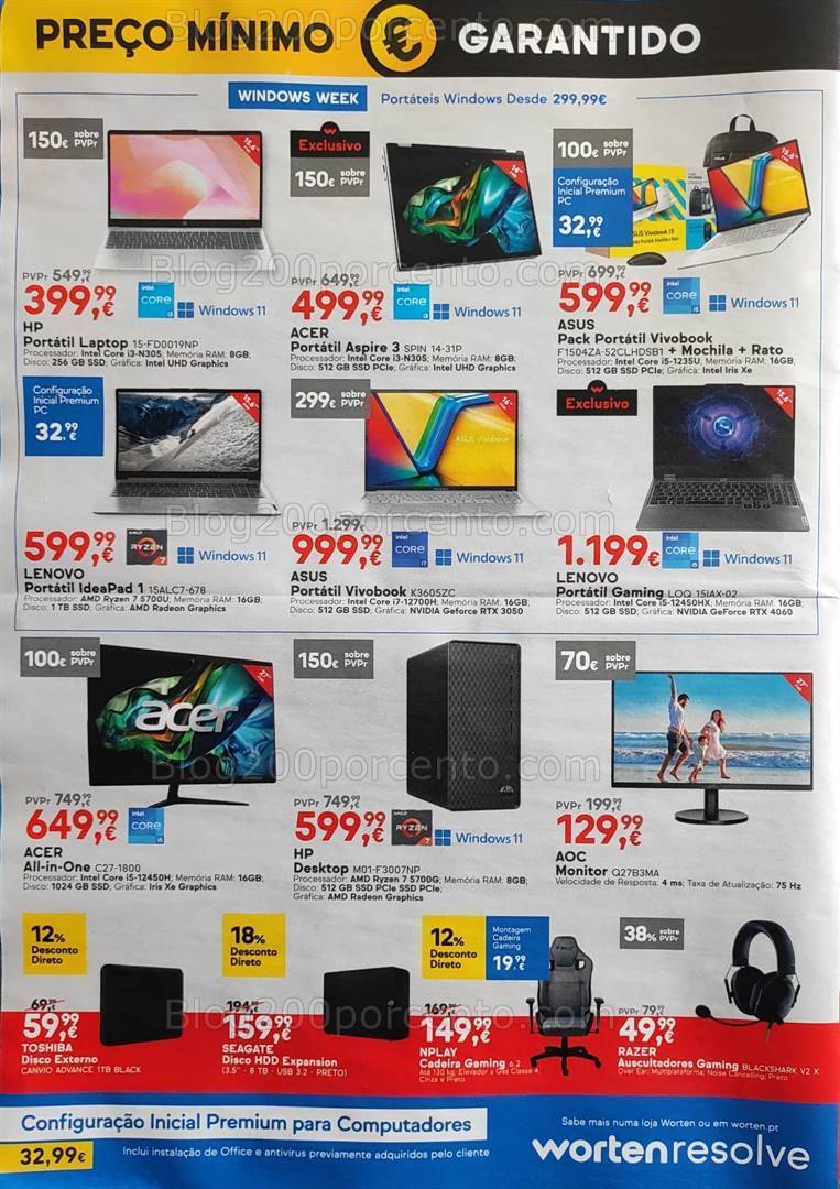 Antevisão Folheto WORTEN Promoções de 30 abril a 6 maio