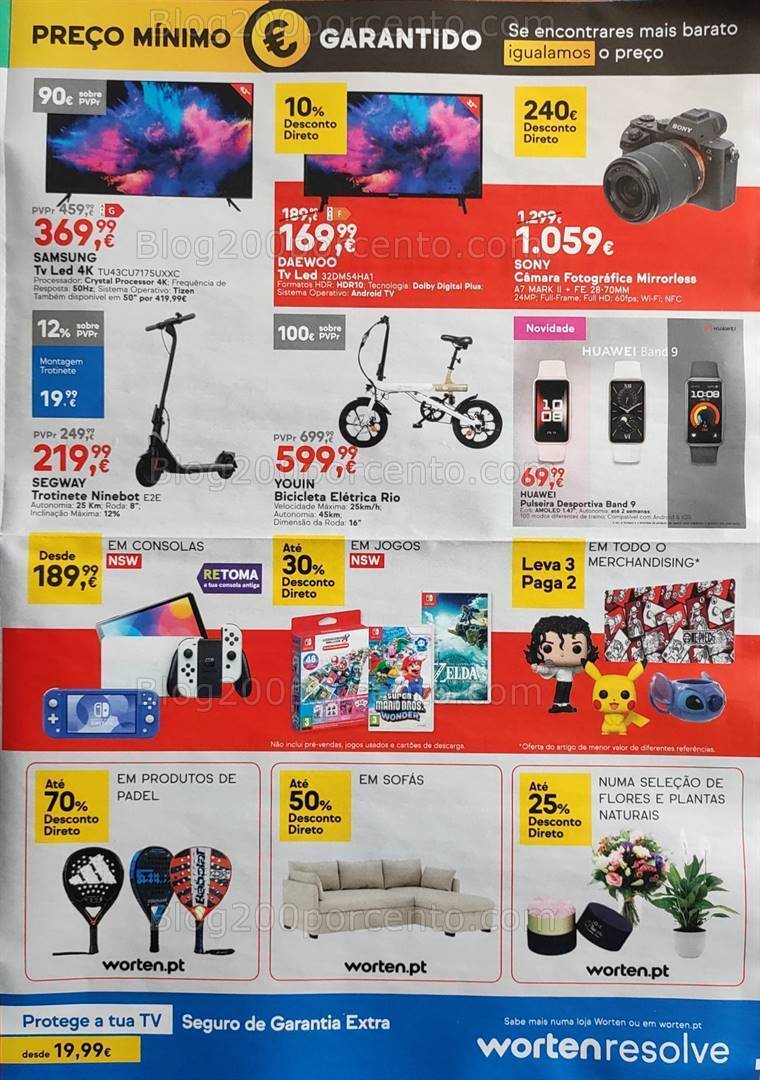 Antevisão Folheto WORTEN Promoções de 30 abril a 6 maio