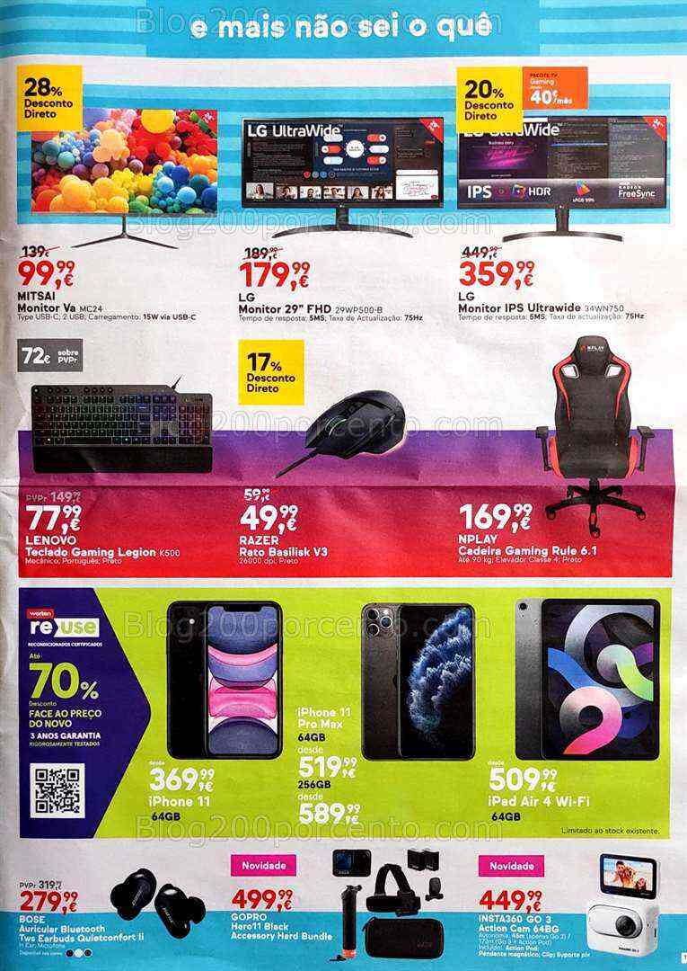 Antevisão Folheto WORTEN Promoções de 4 a 10 julho