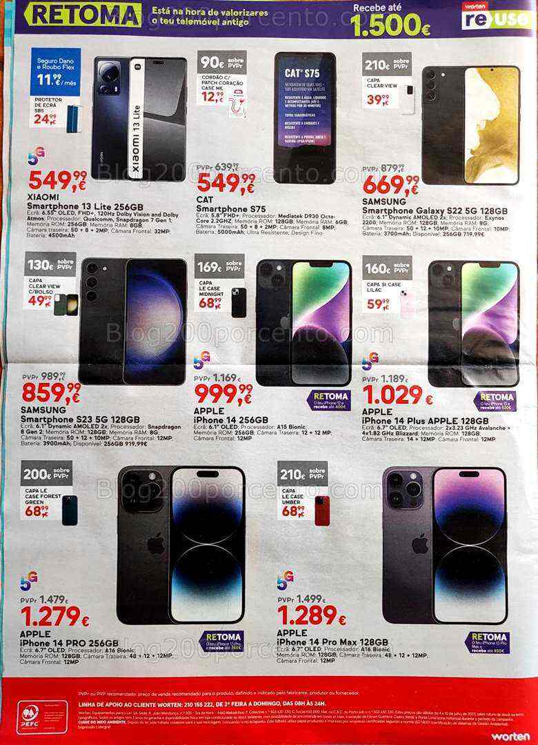 Antevisão Folheto WORTEN Promoções de 4 a 10 julho