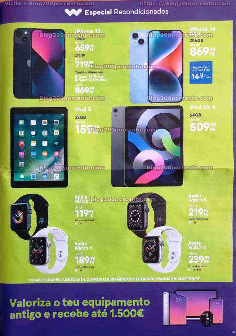 Antevisão Folheto WORTEN Promoções de 5 a 12 junho