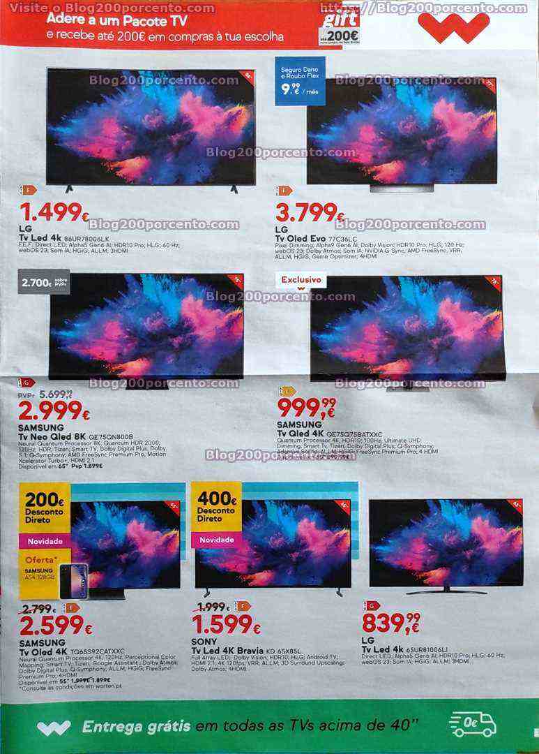 Antevisão Folheto WORTEN Promoções de 5 a 12 junho