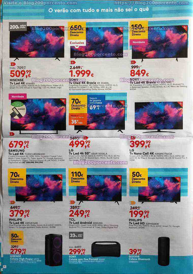 Antevisão Folheto WORTEN Promoções de 5 a 12 junho