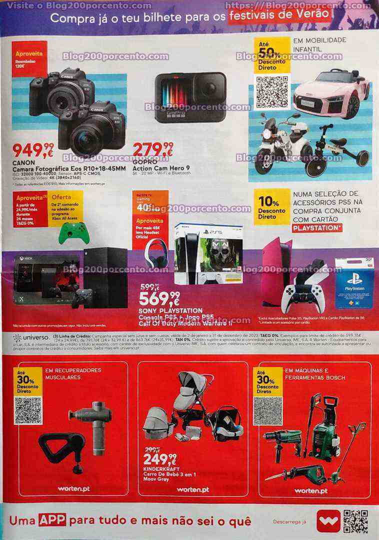 Antevisão Folheto WORTEN Promoções de 5 a 12 junho