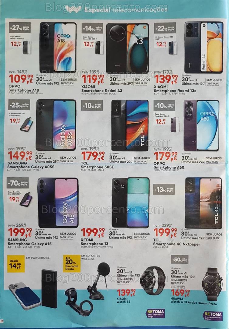 Antevisão Folheto WORTEN Promoções de 6 a 19 agosto