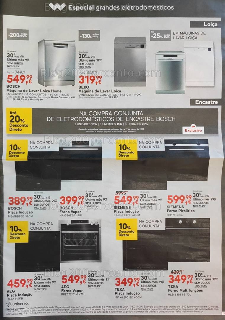 Antevisão Folheto WORTEN Promoções de 6 a 19 agosto