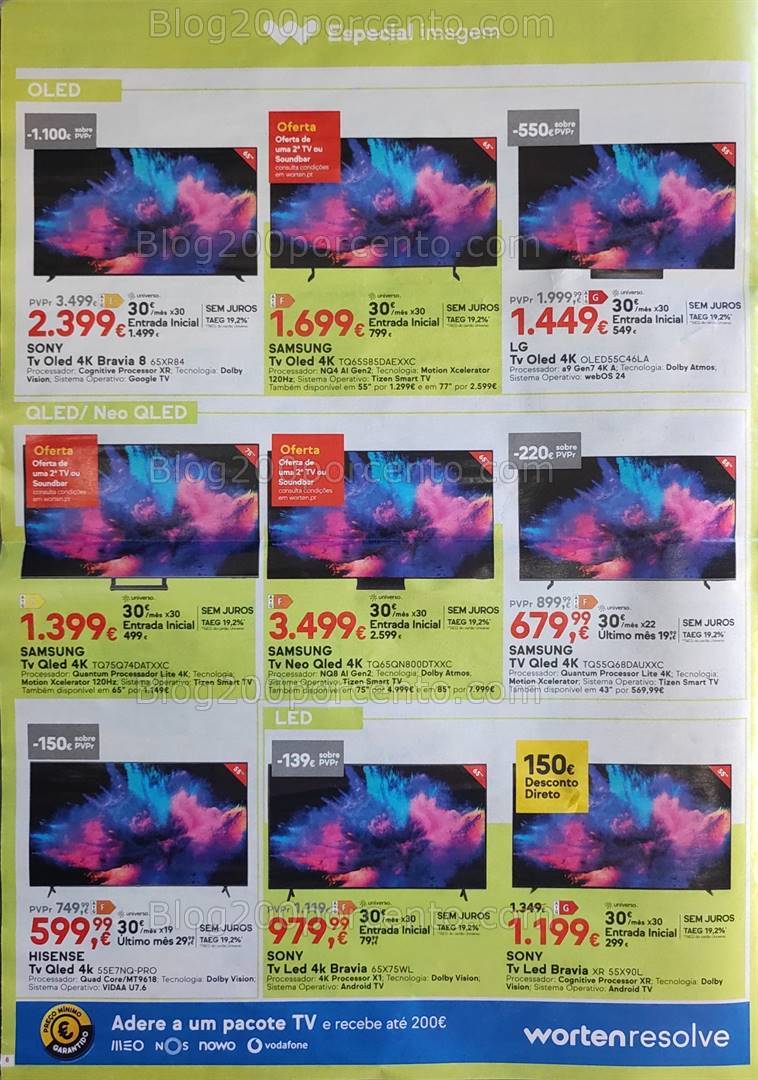 Antevisão Folheto WORTEN Promoções de 6 a 19 agosto