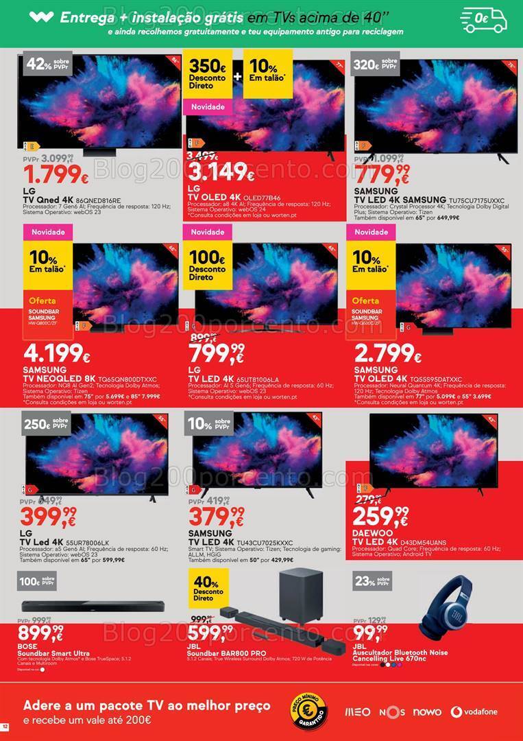 Antevisão Folheto WORTEN Promoções de 7 a 13 maio