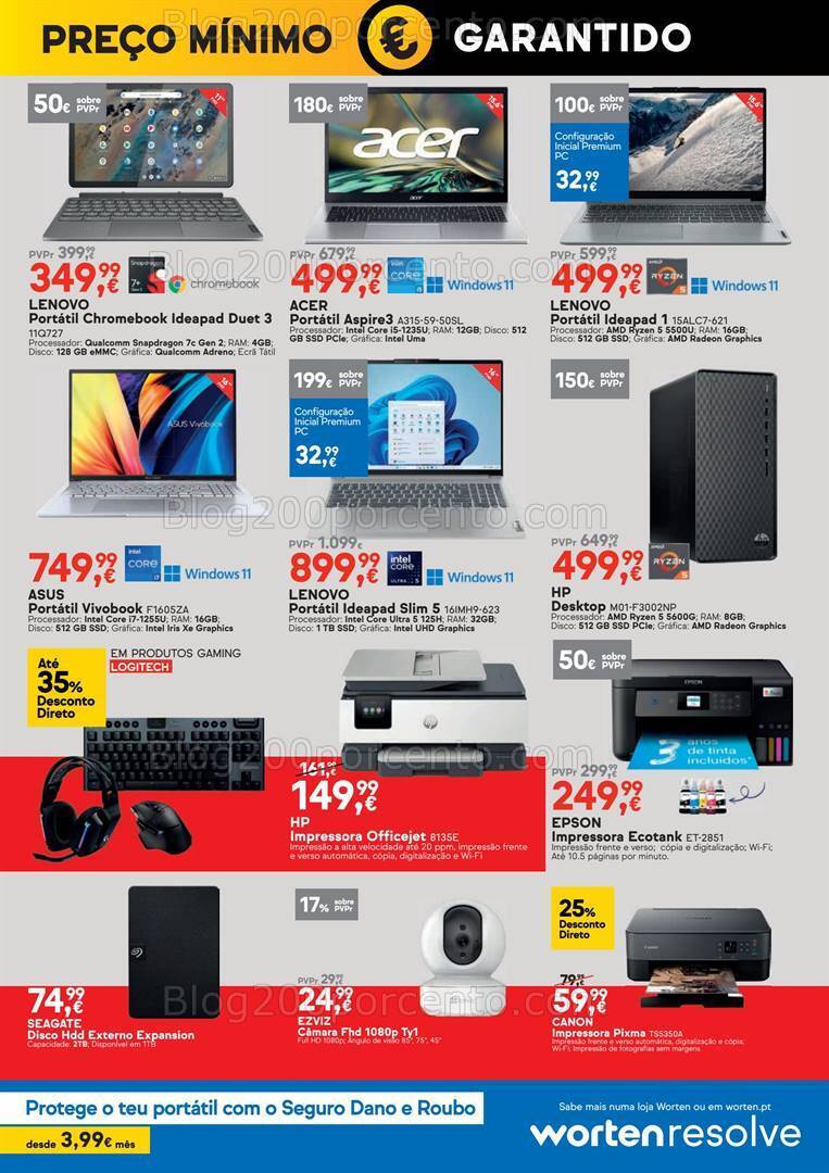 Antevisão Folheto WORTEN Promoções de 7 a 13 maio