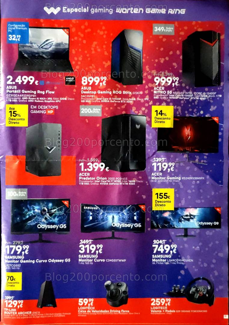 Antevisão Folheto WORTEN Promoções de 8 a 14 abril