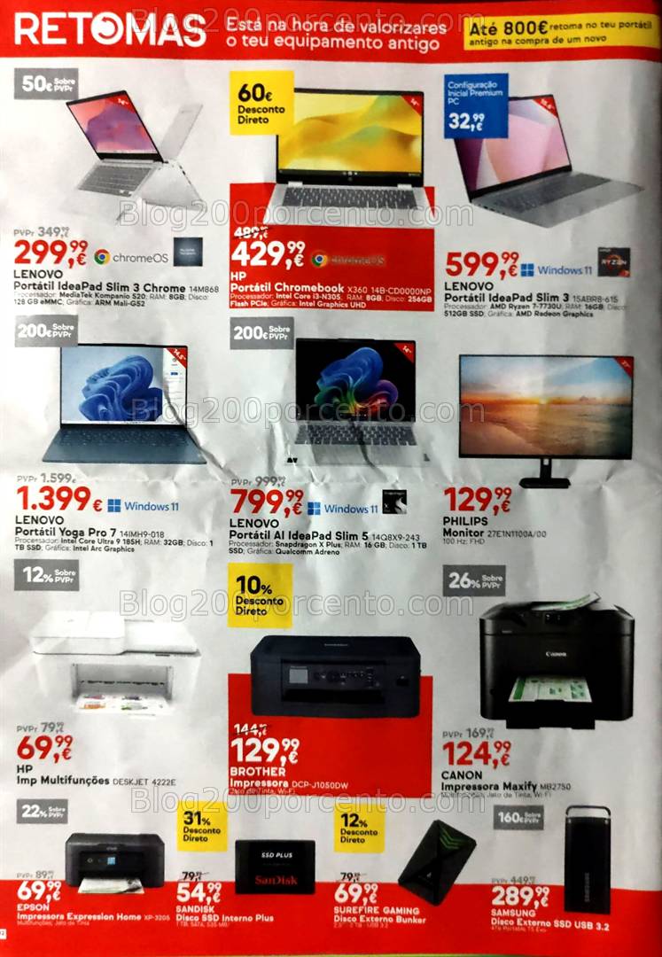 Antevisão Folheto WORTEN Promoções de 8 a 14 abril