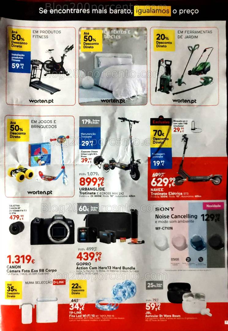 Antevisão Folheto WORTEN Promoções de 8 a 14 abril