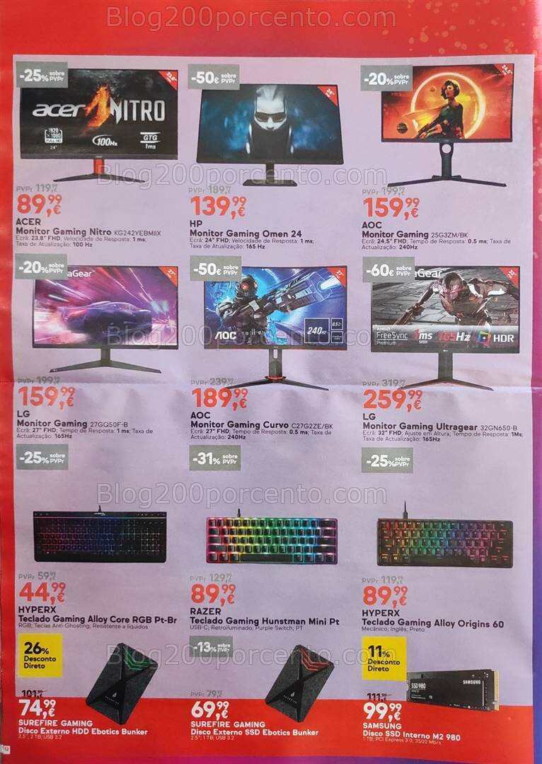 Antevisão Folheto WORTEN Promoções de 9 a 15 julho