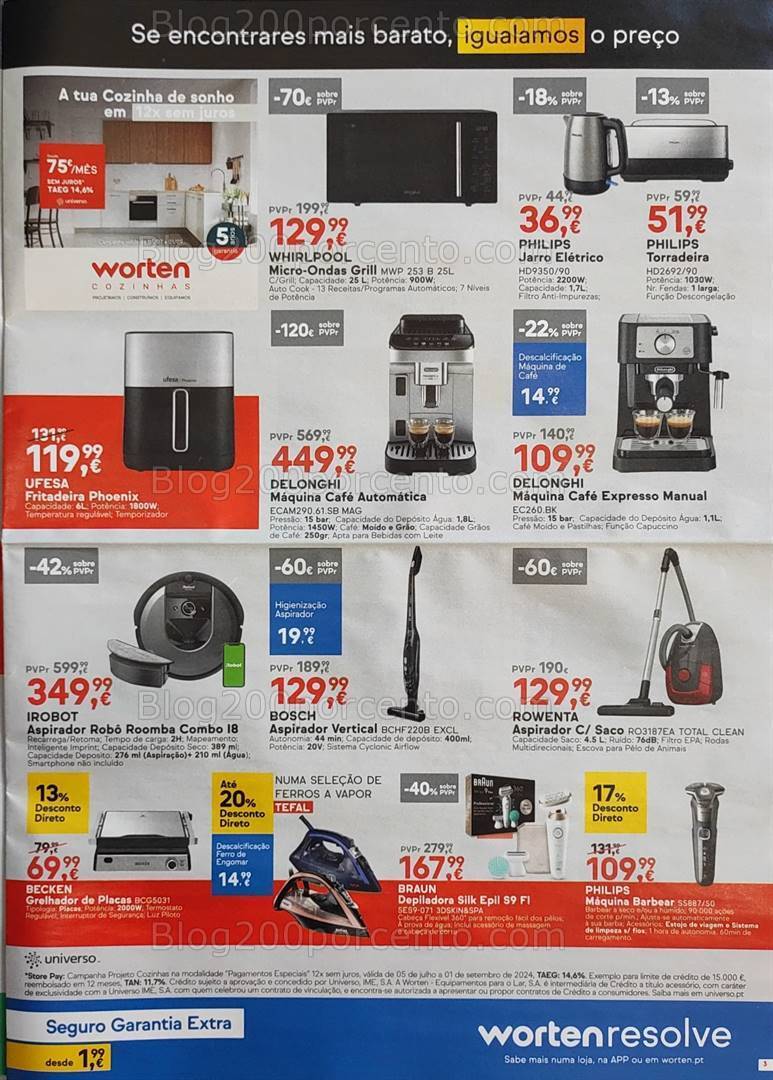 Antevisão Folheto WORTEN Promoções de 9 a 15 julho