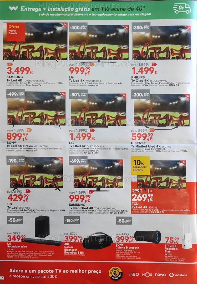 Antevisão Folheto WORTEN Promoções de 9 a 15 julho