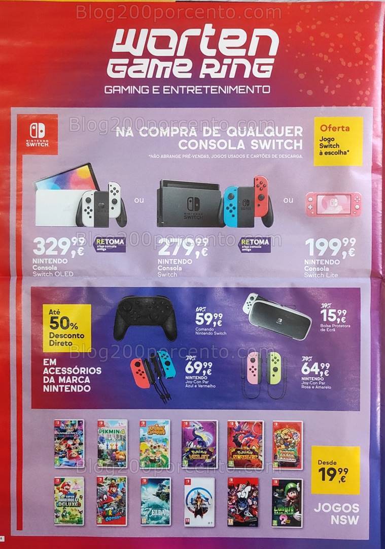 Antevisão Folheto WORTEN Promoções de 9 a 15 julho