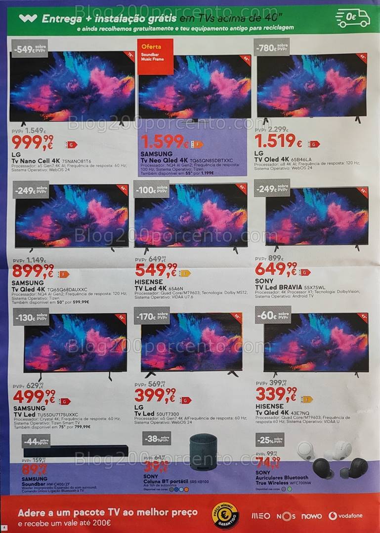 Antevisão Folheto WORTEN Alarm Week Promoções até 5 agosto