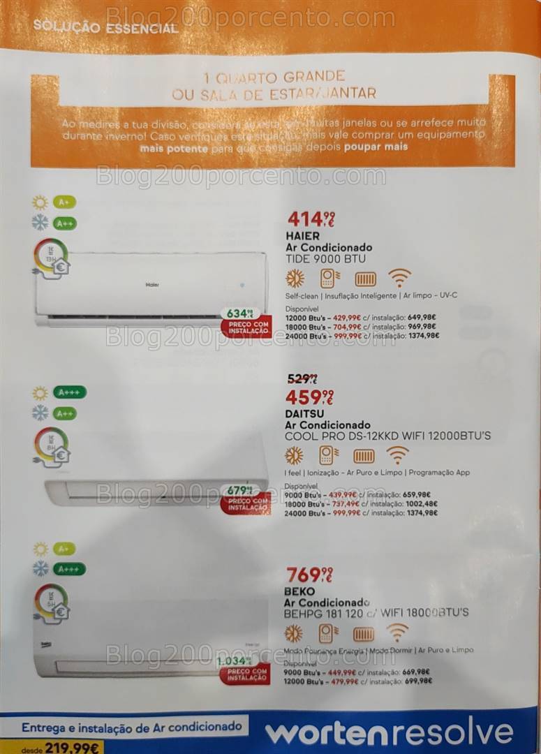 Antevisão Folheto WORTEN Aquecimento Promoções até 31 dezembro