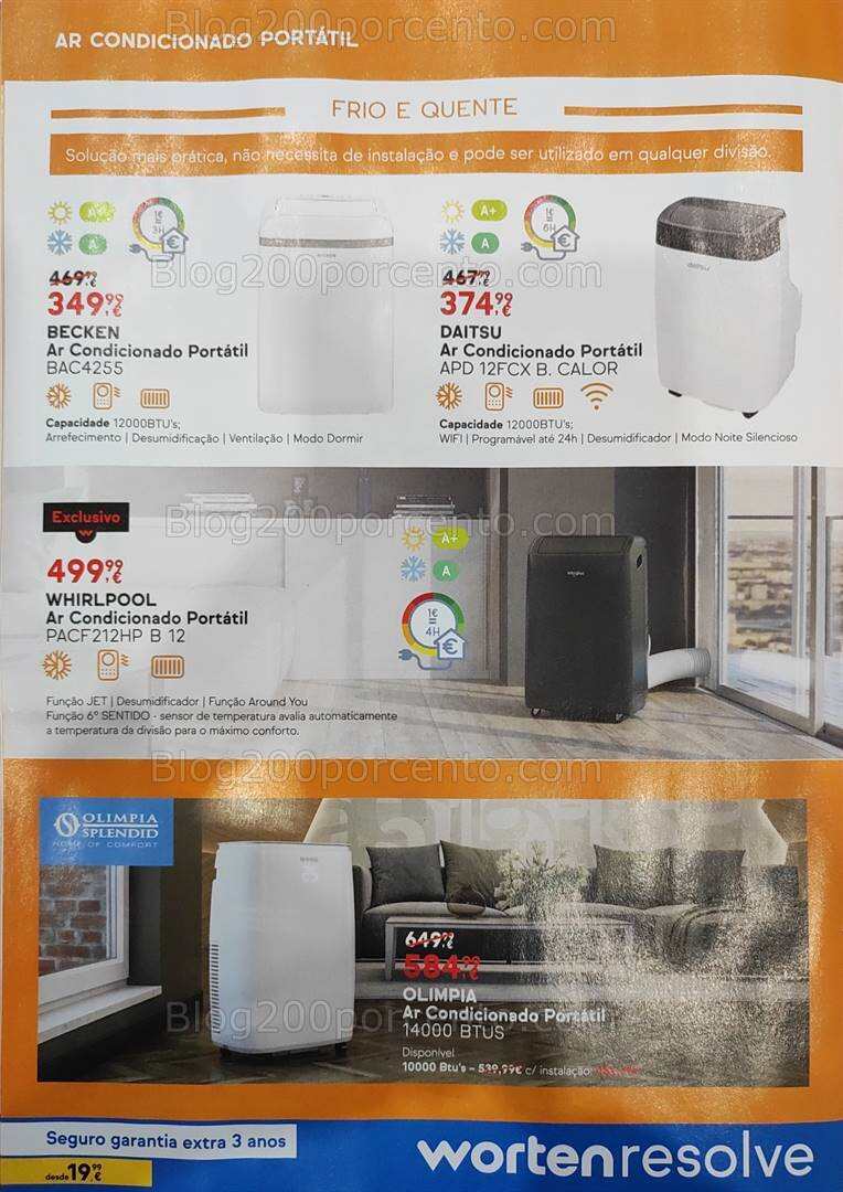 Antevisão Folheto WORTEN Aquecimento Promoções até 31 dezembro