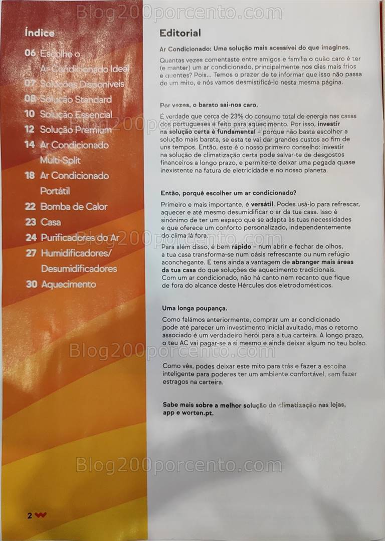 Antevisão Folheto WORTEN Aquecimento Promoções até 31 dezembro