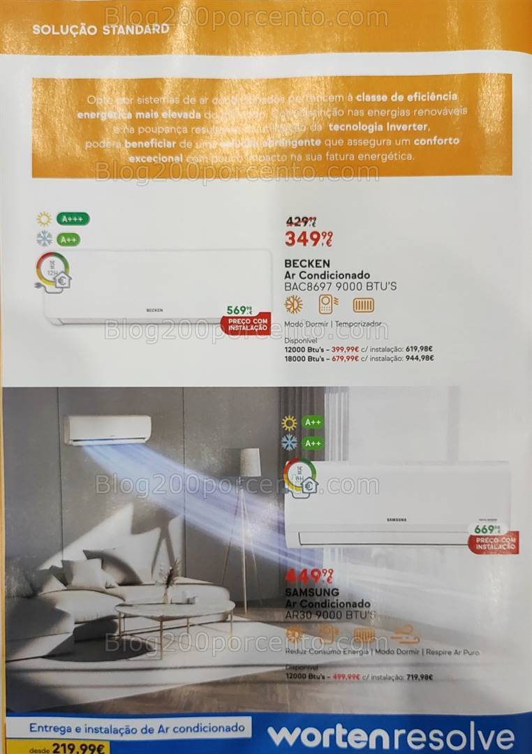 Antevisão Folheto WORTEN Aquecimento Promoções até 31 dezembro