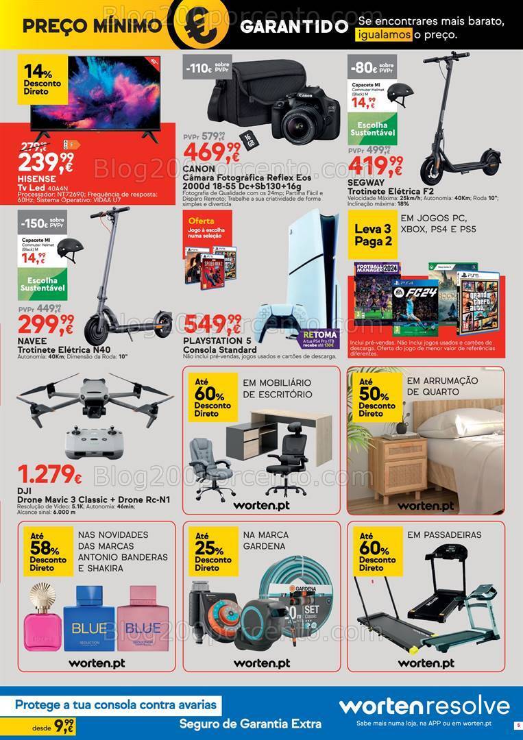 Antevisão Folheto WORTEN Promoções até 29 julho